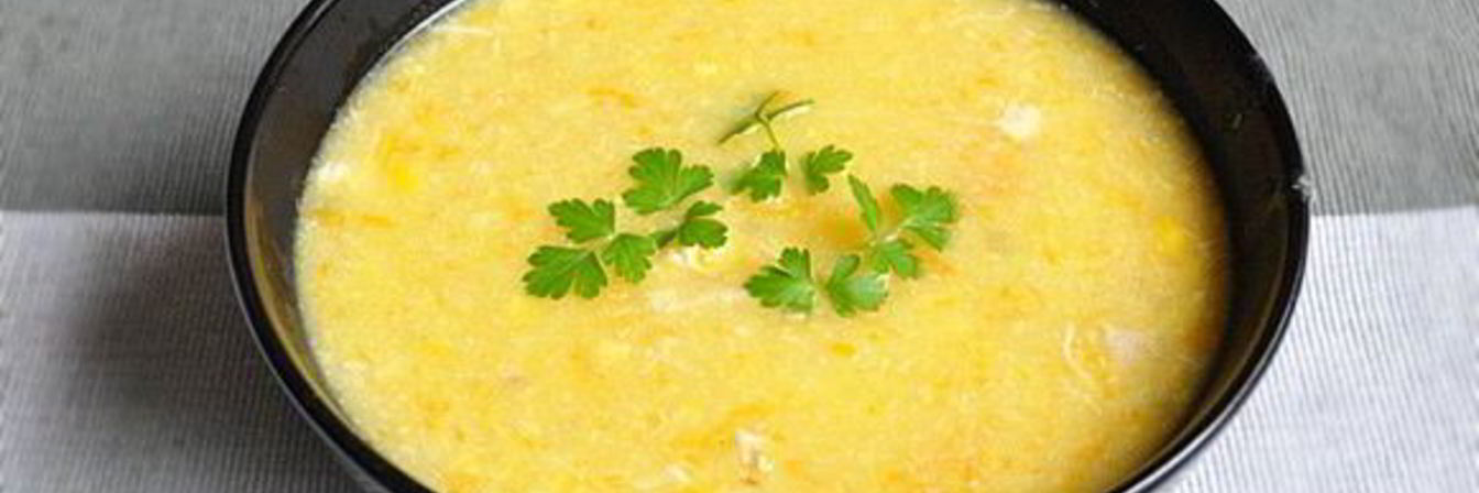 Картофельный суп с кукурузой