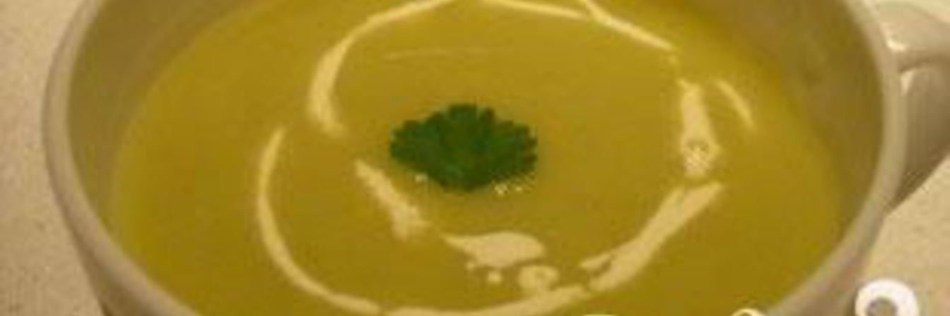 Картофельный суп с луком-порей