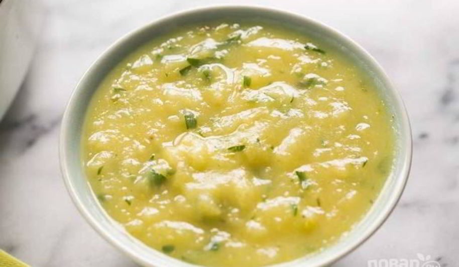 Рецепт картофельный суп с луком