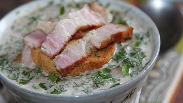 ШАГ 8. хлебный крем-суп