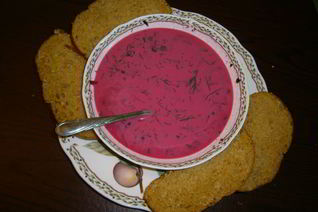 Холодник из свеклы