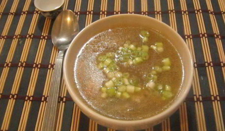 Рецепт китайский суп с грибами и курицей