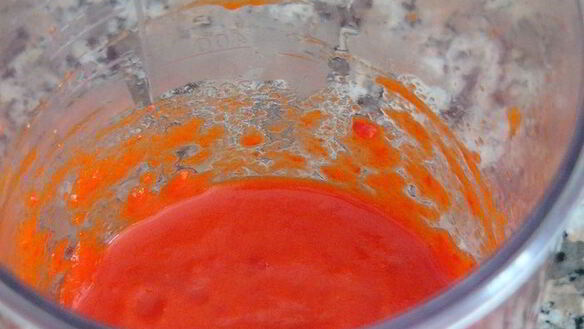 ШАГ 6. крем-суп из тыквы с красным перцем