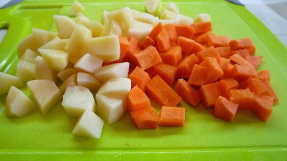 ШАГ 2. крем-суп из тыквы с яблоками