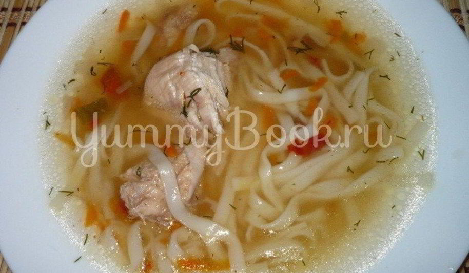 Рецепт куриный суп лапша из мультиварки