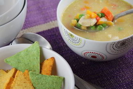 Куриный суп по-мексикански