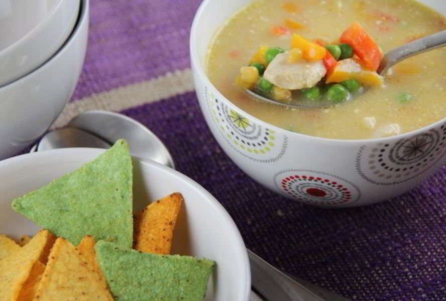 Куриный суп по-мексикански