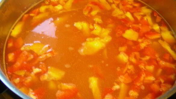 ШАГ 3. куриный суп по-мексикански