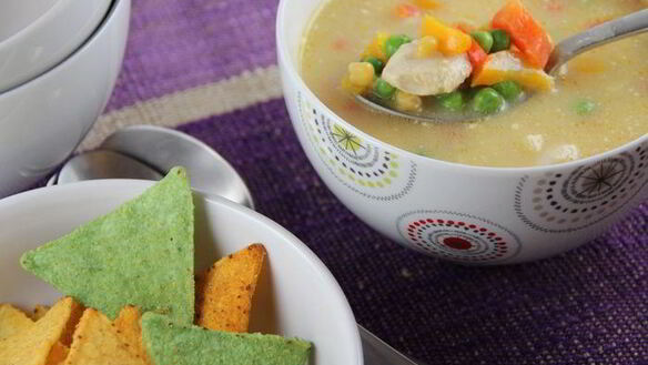 ШАГ 5. куриный суп по-мексикански