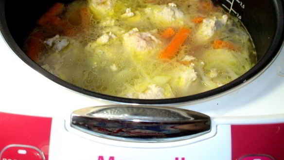 ШАГ 10. куриный суп с молодой капустой летние грезы в зимний день