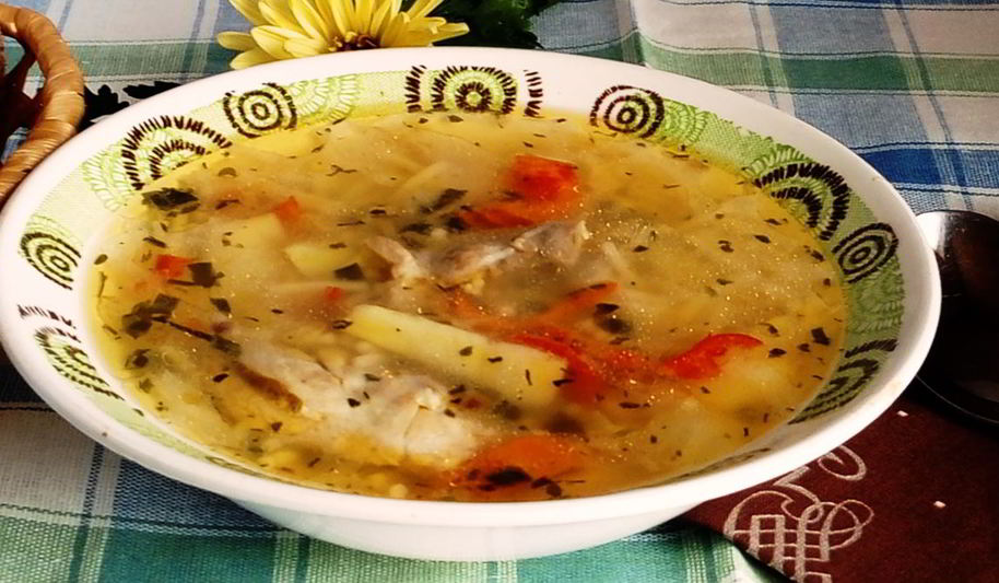 Рецепт куриный суп с зажаркой