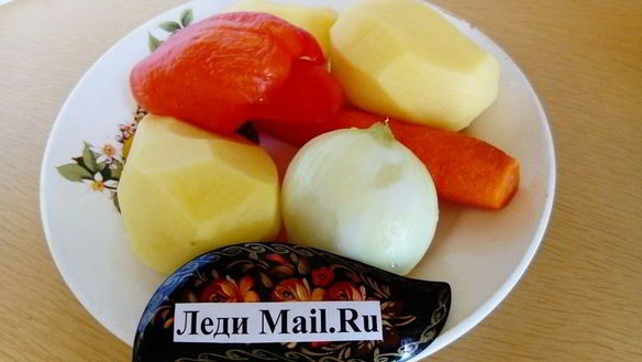 ШАГ 3. куриный суп с зажаркой