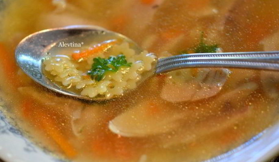 Рецепт куриный суп со звездочками