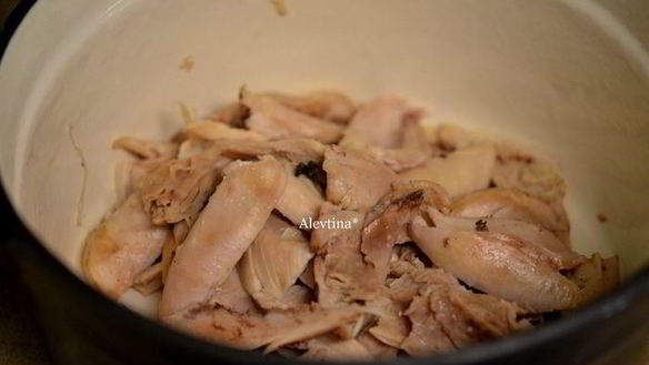 ШАГ 2. куриный суп со звездочками