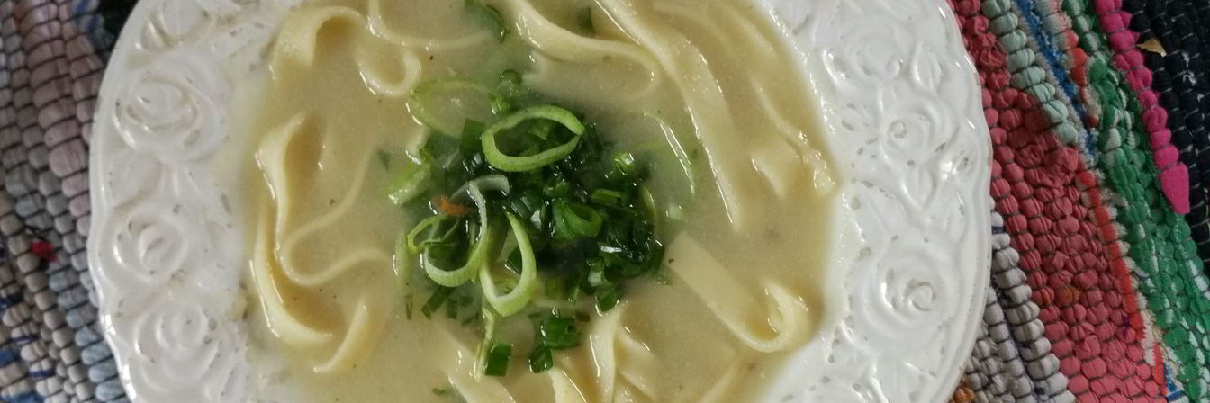 Луковый суп с брокколи