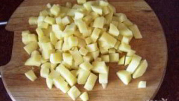 ШАГ 5. мясной суп с курагой