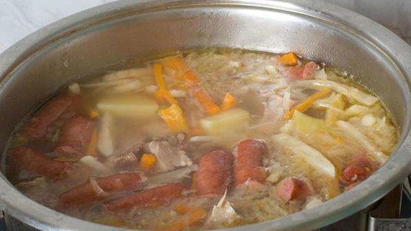 ШАГ 4. немецкий суп айнтопф