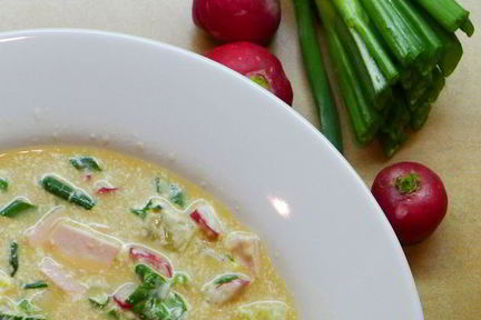 Окрошка на квасе