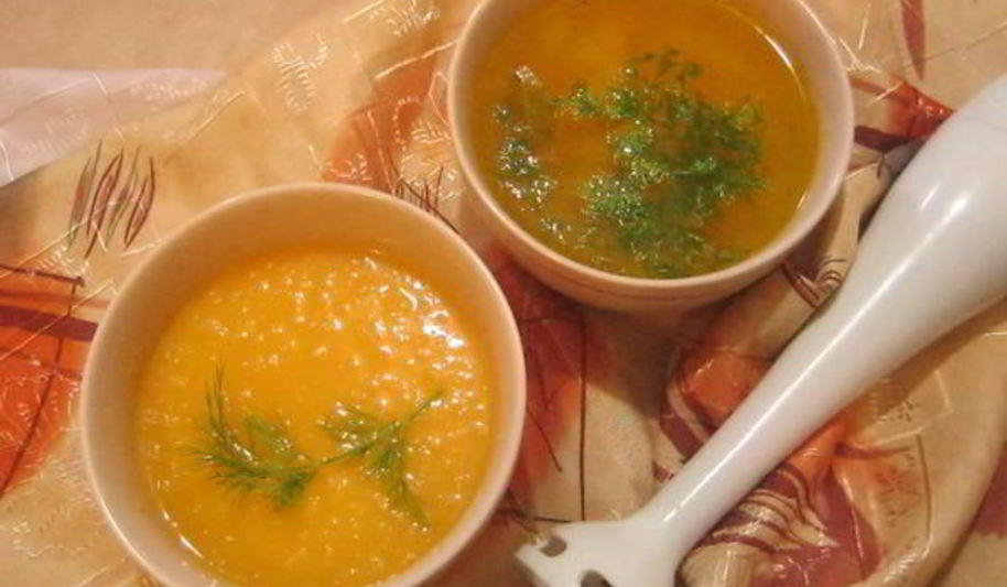 Рецепт оранжевый суп