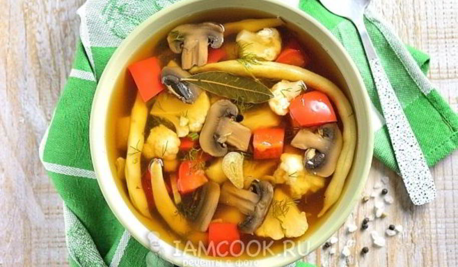 Рецепт постный суп без масла