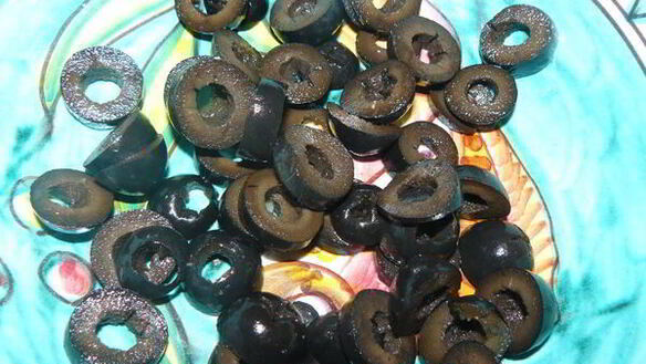 ШАГ 7. постный томатный суп с оливками