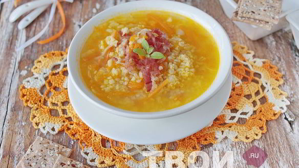 ШАГ 7. пшенный суп