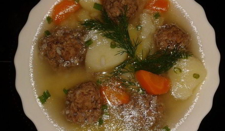 Рецепт рисовый суп с фрикадельками
