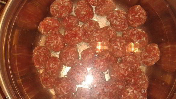 ШАГ 2. рисовый суп с фрикадельками