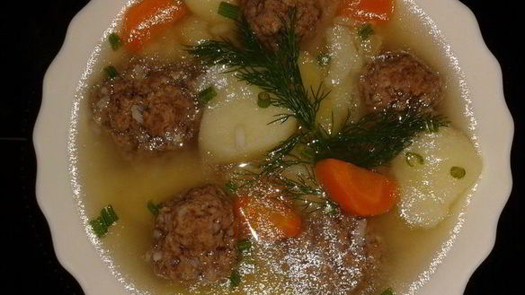 ШАГ 5. рисовый суп с фрикадельками