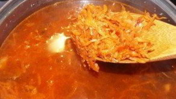 ШАГ 9. постные щи