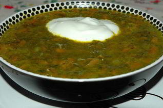Шпинатный суп