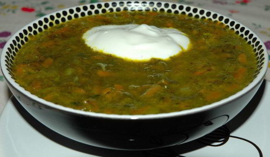 Рецепт шпинатный суп