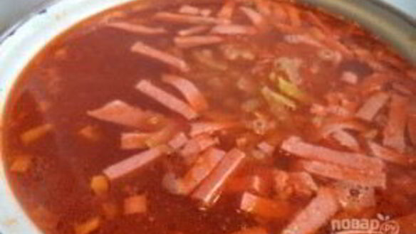 ШАГ 8. солянка мясная сборная