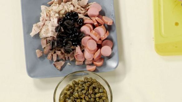 ШАГ 3. солянка с курицей