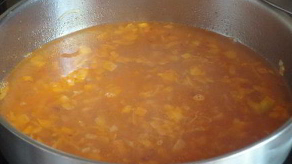 ШАГ 2. суп альбондигас