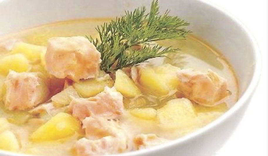 Рецепт суп из головы семги