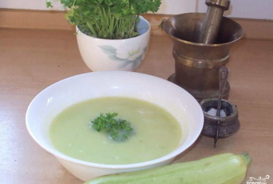 Суп из кабачков для похудения