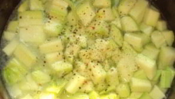 ШАГ 3. суп из кабачков для похудения