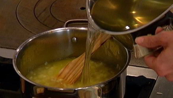 ШАГ 4. суп из кабачков с мятой