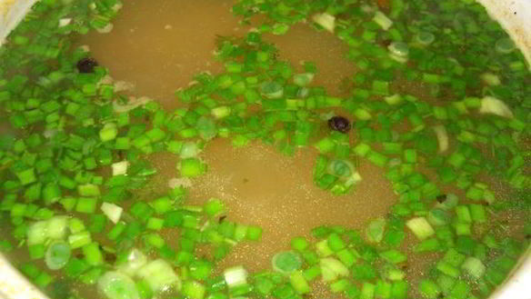 ШАГ 7. суп из куриных потрошков с лапшой