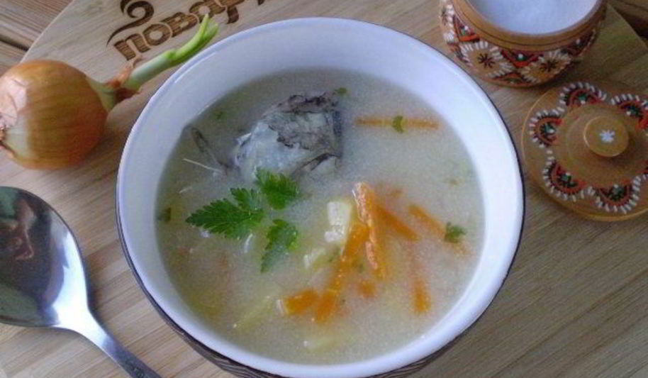 Рецепт суп из рыбных голов