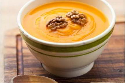 Суп из тыквы и моркови