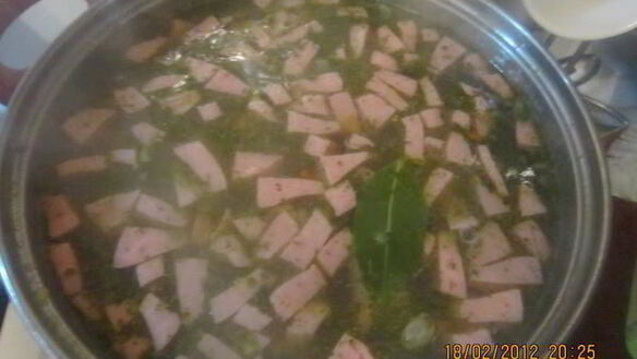 ШАГ 5. суп из зеленого горошка