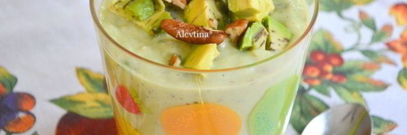 Суп охлажденный с авокадо