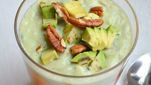 ШАГ 3. суп охлажденный с авокадо