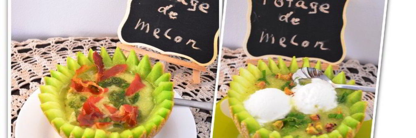 Суп-потаж из дыни