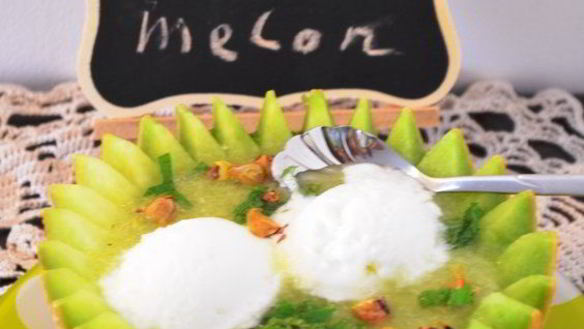 ШАГ 4. суп-потаж из дыни