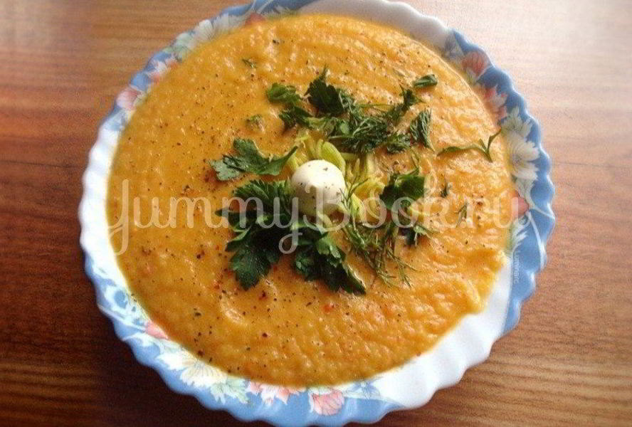 Ароматный овощной суп-пюре