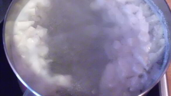 ШАГ 2. белый суп-пюре по-баварски