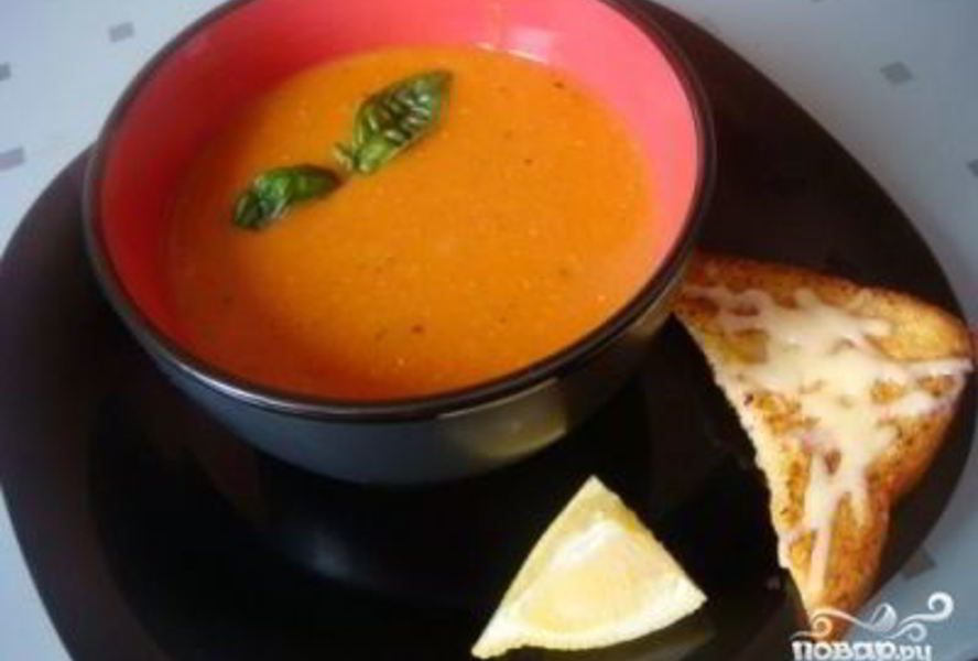 Чечевичный суп-пюре